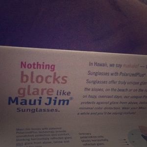 Maui Jim Cheetah print glasses